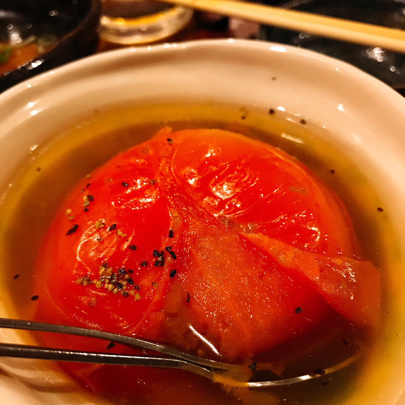 トマトおでん(酒蔵 櫛羅)