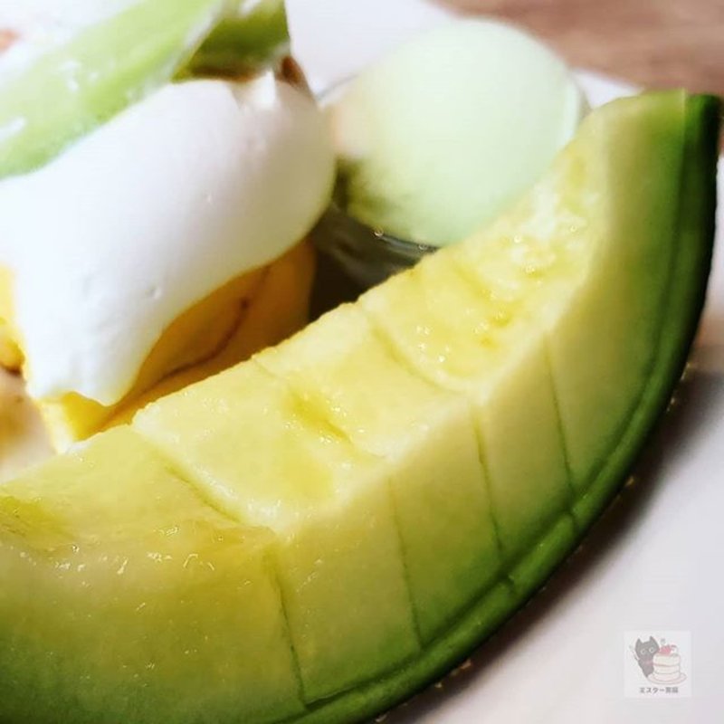 King & QuincyにMELO MELO MELON(イバラキング)(3 STARS PANCAKE （スリースターズパンケーキ）)