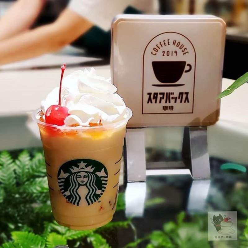 プリンアラモードフラペチーノ(スターバックスコーヒー 表参道ヒルズ店)