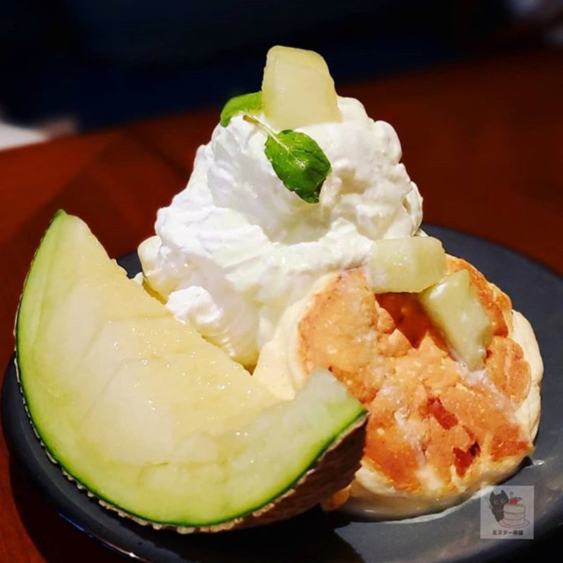 完熟メロンのパンケーキ(ESPRESSO D WORKS)
