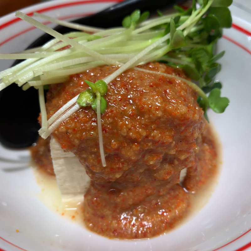 辛ゴマやっこ(蒙古タンメン中本 目黒店 （もうこたんめんなかもと）)