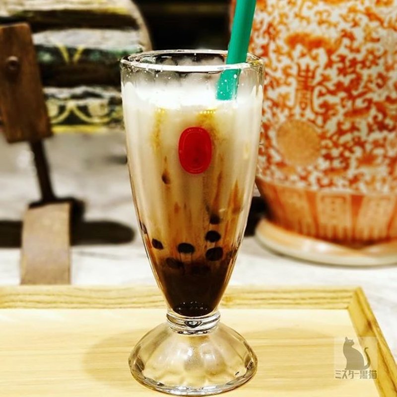 タピオカ 黒糖とミルクティー チーズフォーム(小陽春)