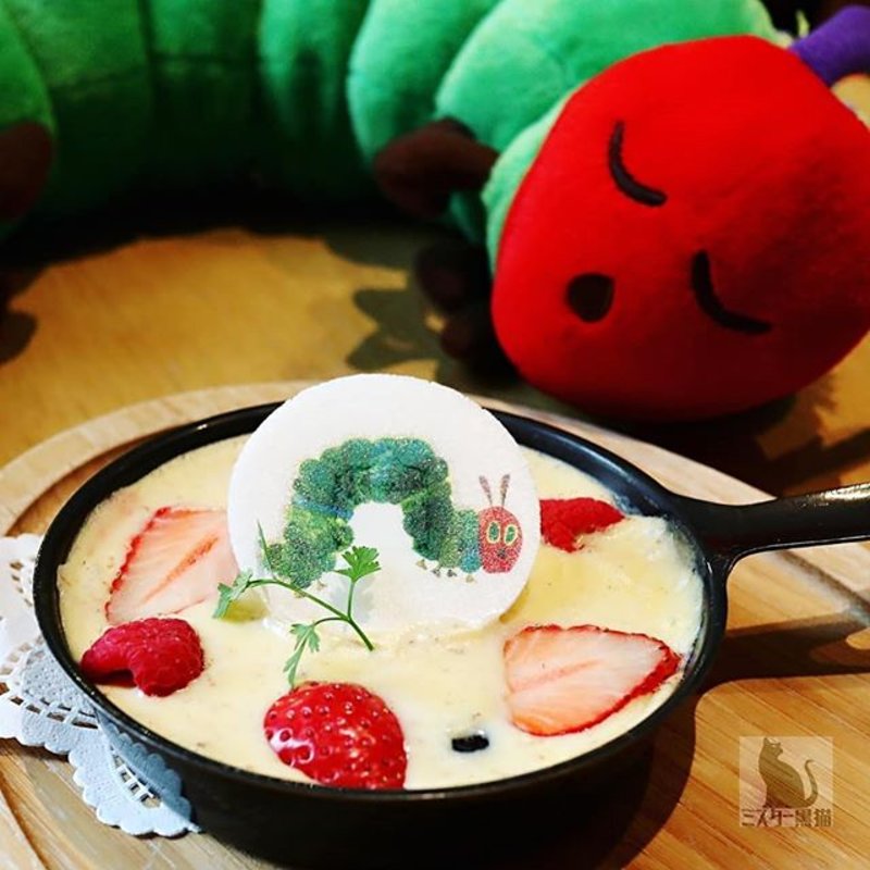 はらぺこあおむしのあま～いフレンチパンケーキ(カフェ クッチーナ&カンパニー )