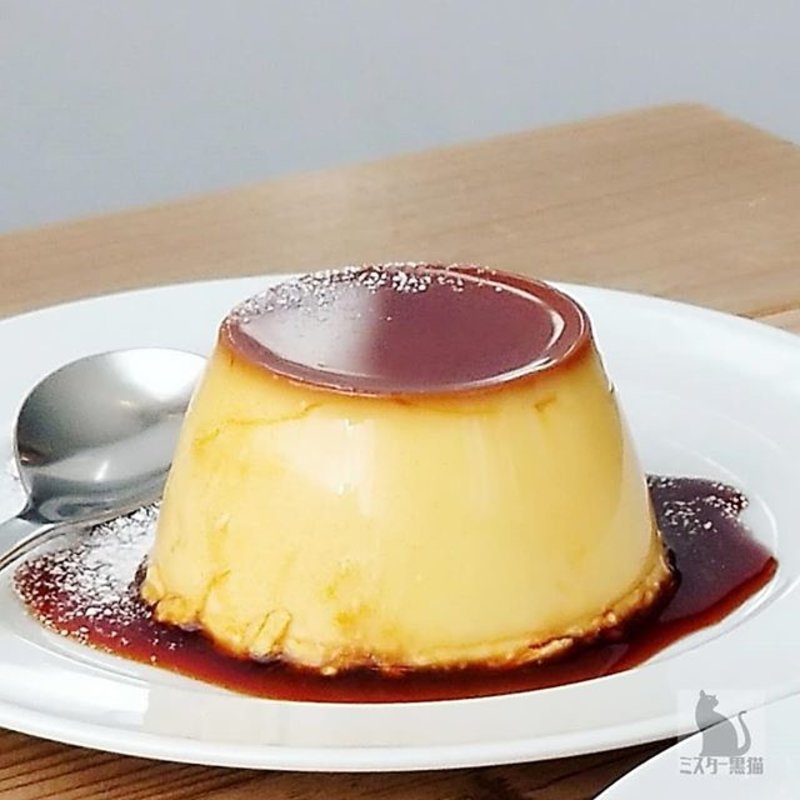 3時のプリン(まめしばコーヒー)