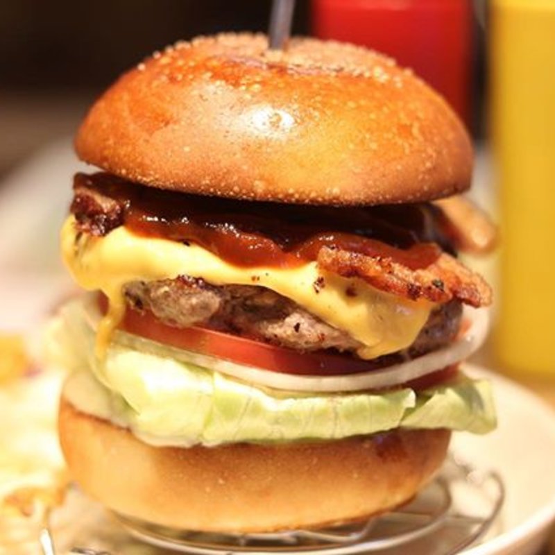 ベーコンチーズバーガー 上パティVer.(BURGERS REPUBLIC)