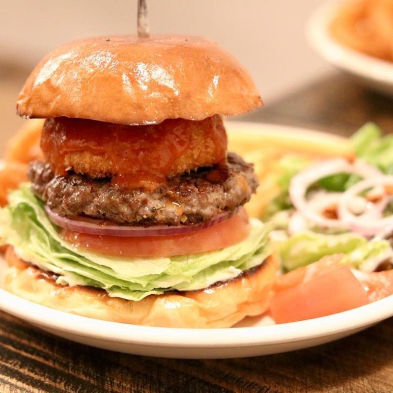 エノキフライバーガー(MEIHOKU Burger)