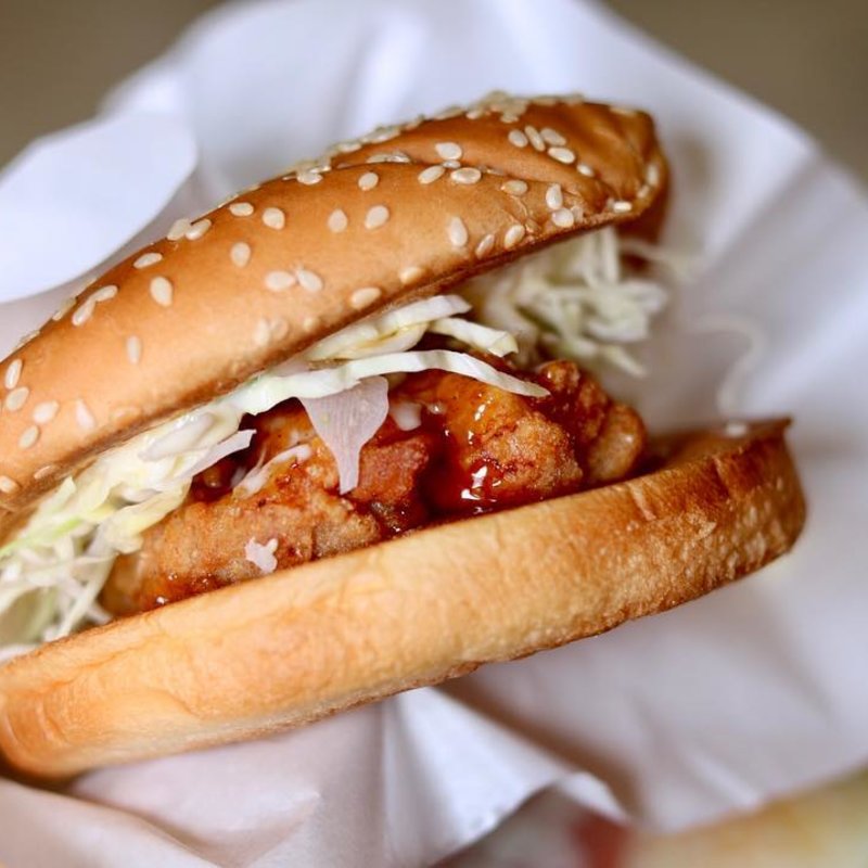 甘辛チキンバーガー(ドムドムハンバーガー 桑名FC店 （DOMDOM）)