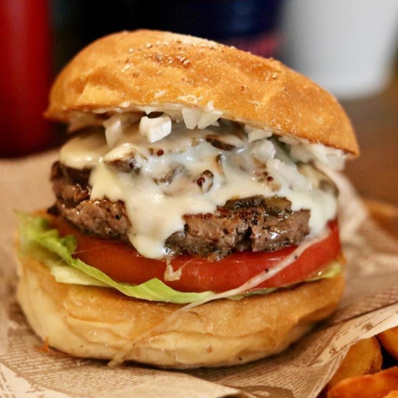 マッシュルームチーズバーガー(Jack37Burger （ジャックサンナナバーガー）)
