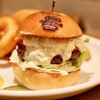 小松菜のマリネバーガー(The Burger Stand N's＋B)