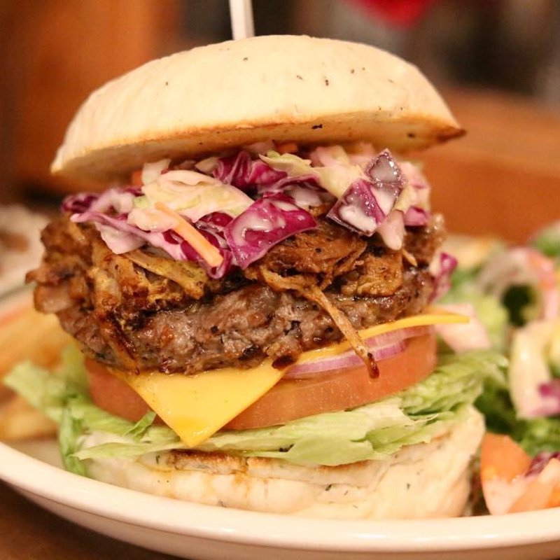 プルドポークバーガー(MEIHOKU Burger)