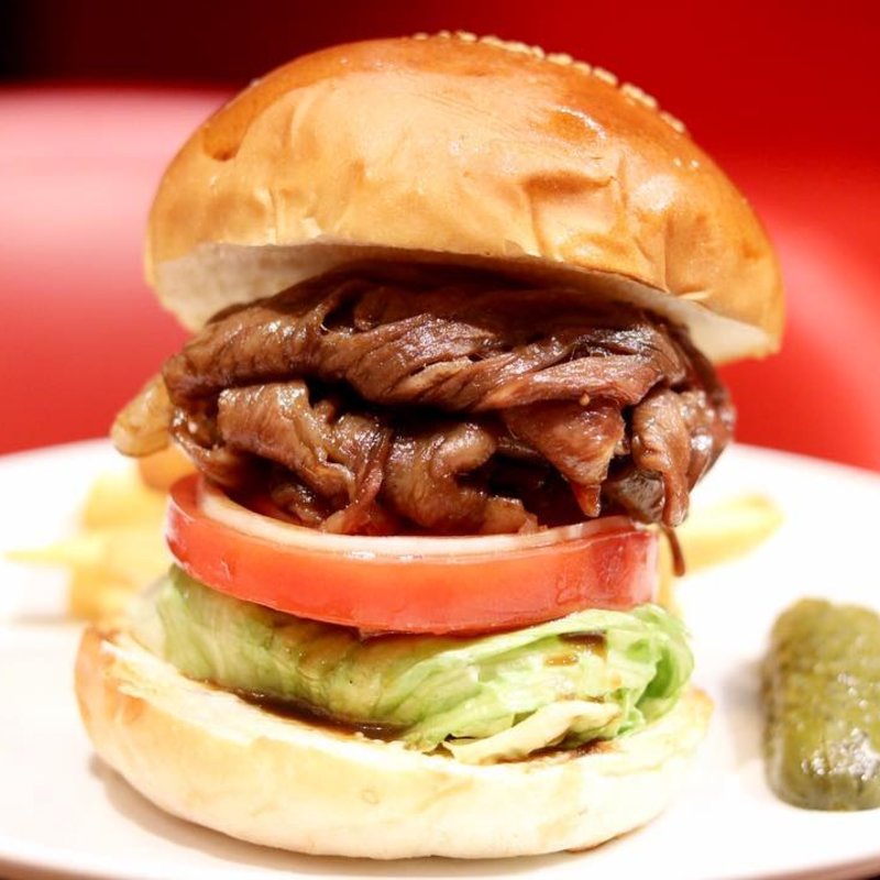 すき焼きバーガー(ブラザーズ 日本橋店)