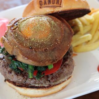 すき焼きバーガー(burger house GABURI)