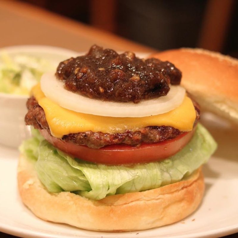 自家製ベーコンジャムバーガー(アメリカ料理 スキレットダイナー Skillet Diner)