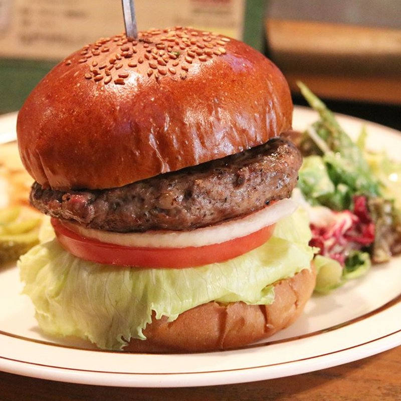 ジャックダニエル&ペッパーバーガー(テキーラ ダイナー （Tequila's diner）)