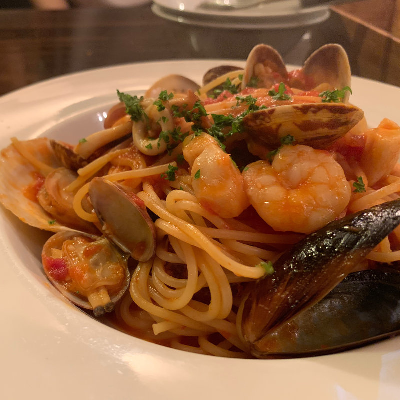 魚介のスパゲティ（トマトソースor塩味）(テルツォ TERZO3)