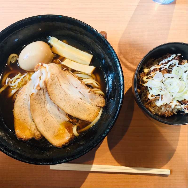 貝ラーメン(海から空へ…)