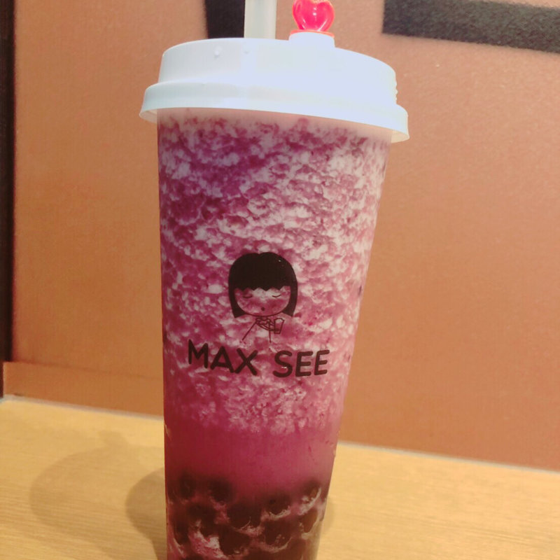 ぶどうスムージータピオカ  L(MAX SEE 川崎店)