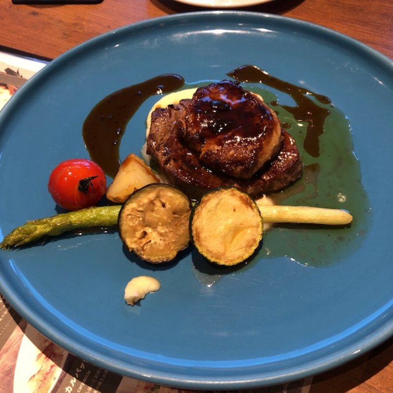 フォアグラト牛フィレのロッシーニ(BISTRO RUBAN)