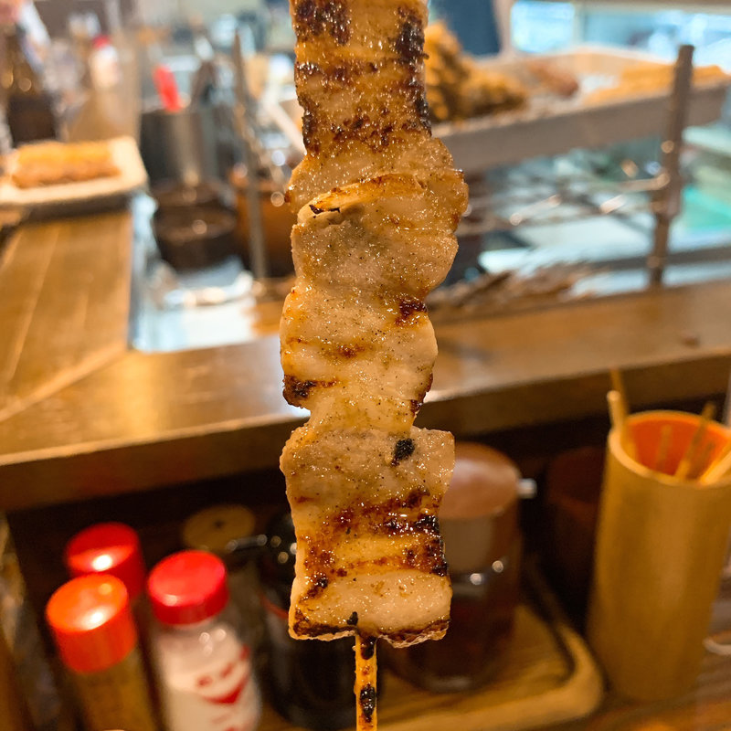 豚バラ(博多とりかわ大臣 住吉串房)