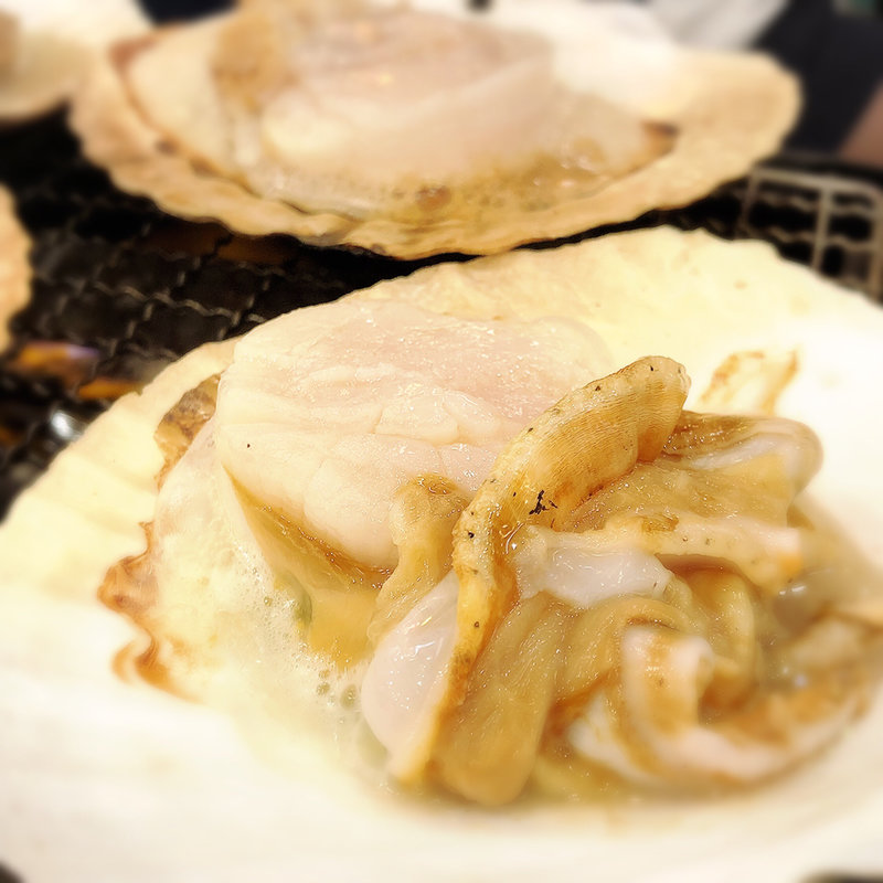 活 帆立貝(大庄水産 草加西口店)