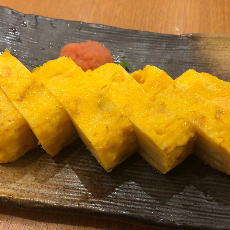 自家製卵焼き明太子添え(ソラエ･ダイニング 海鮮 七菜彩(なないろ))