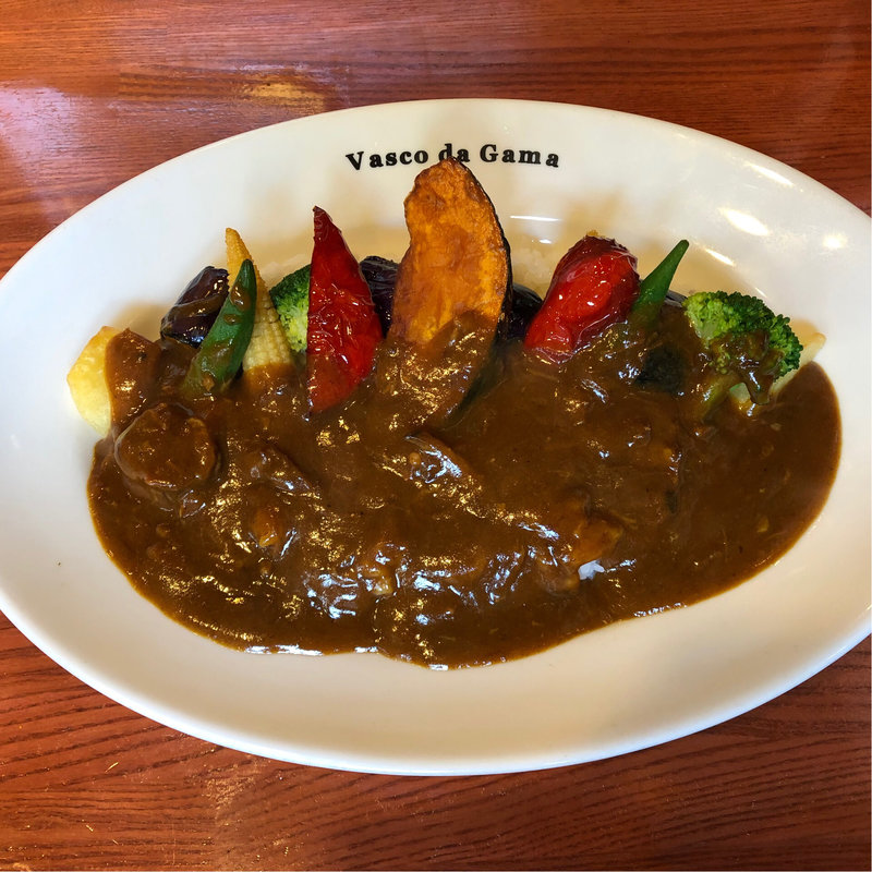 夏野菜カレー(ヴァスコ・ダ・ガマ 本店)