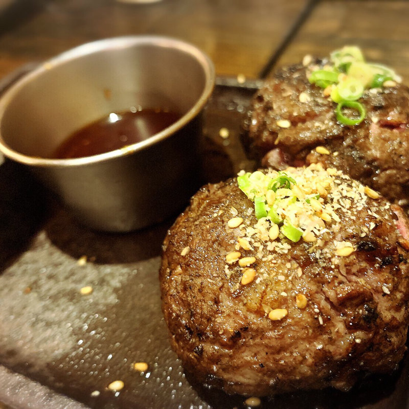 極味や ハンバーグステーキ（ミニ）(まるたんや 赤坂 大名)