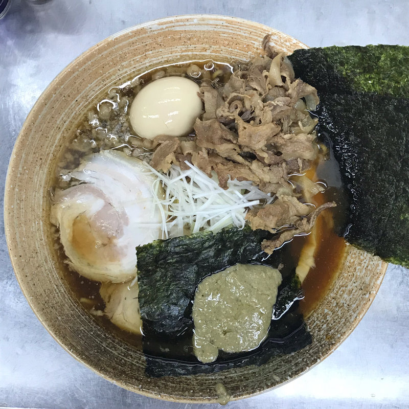 周年限定 熟成牡蠣と岩牡蠣のヤバイ奴(覆麺 智 （ふくめん とも【旧店名】覆麺）)