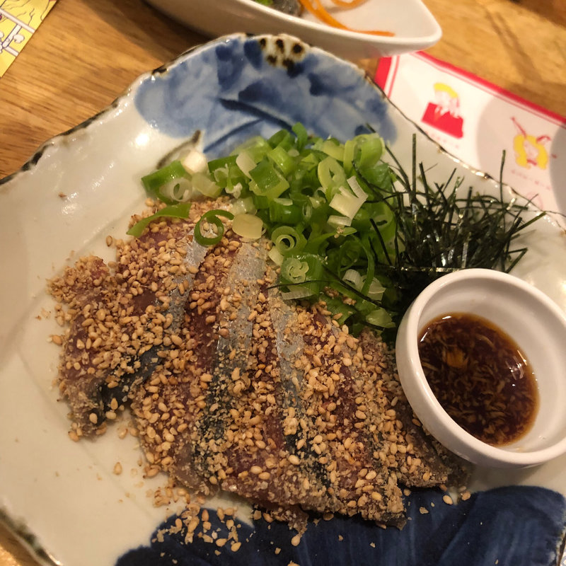 ごまトロ鯖(魚とおでんと瓶ビール 大衆酒場 とろ鯖 南森町店)