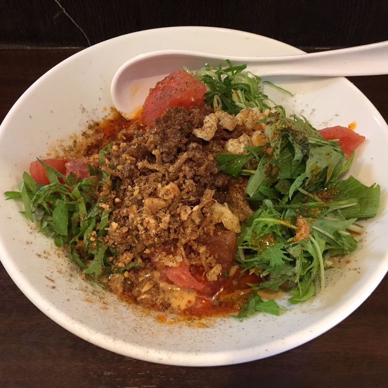 冷やし担々麺(旬ダイニング 鶴田)