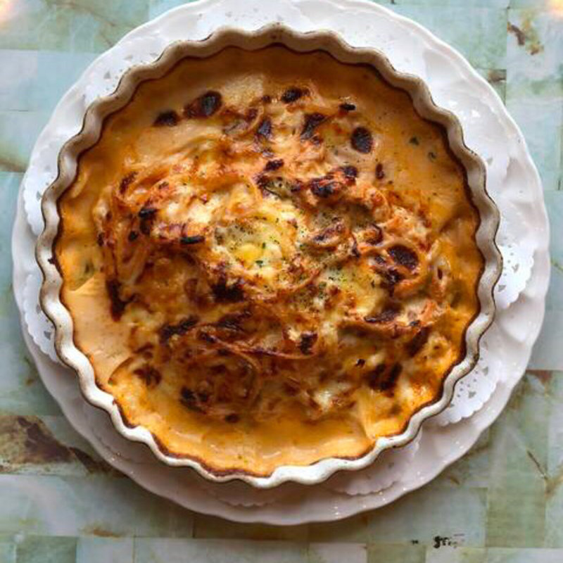 ナポリタンスパゲティグラタン(フルール )