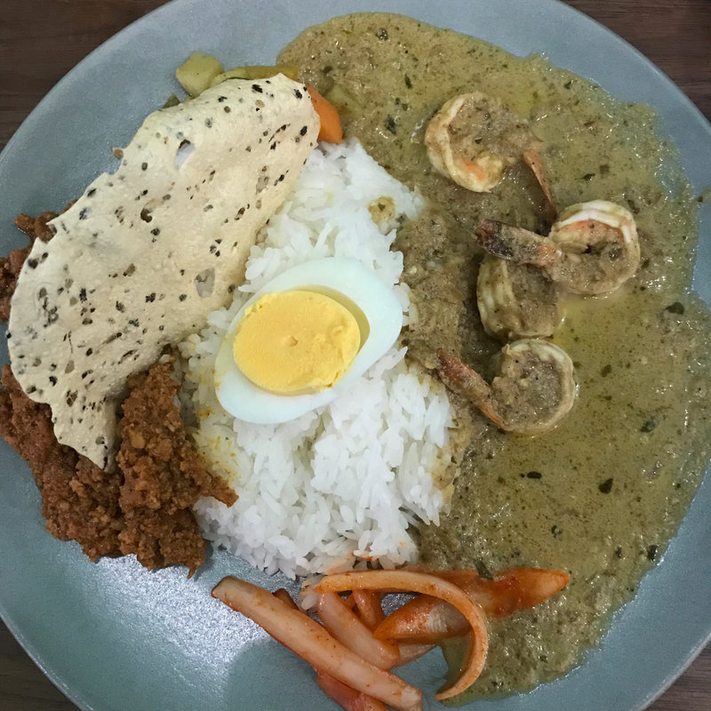 シュリンプ＆キーマカレー(FISH 新宿店（フィッシュ）)