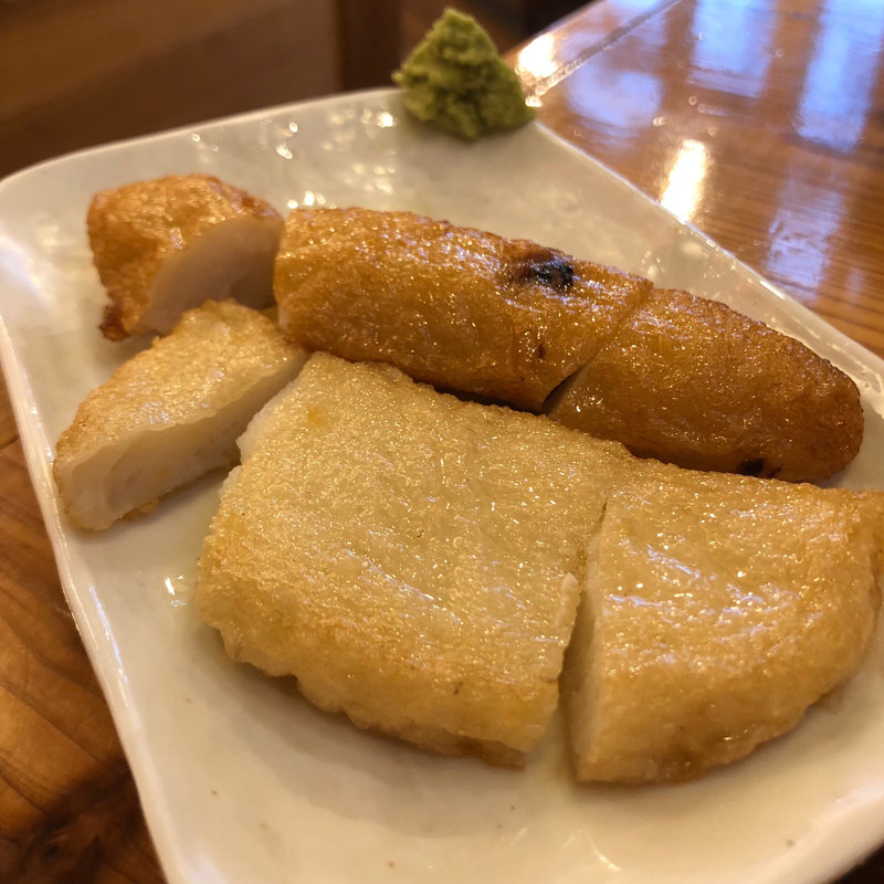 さつま揚げ(海鮮屋台 おくまん 鳳駅前店)