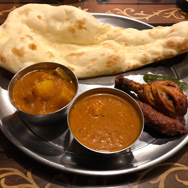 タンドリーセット(アナム本格インド料理 銀座8丁目店)
