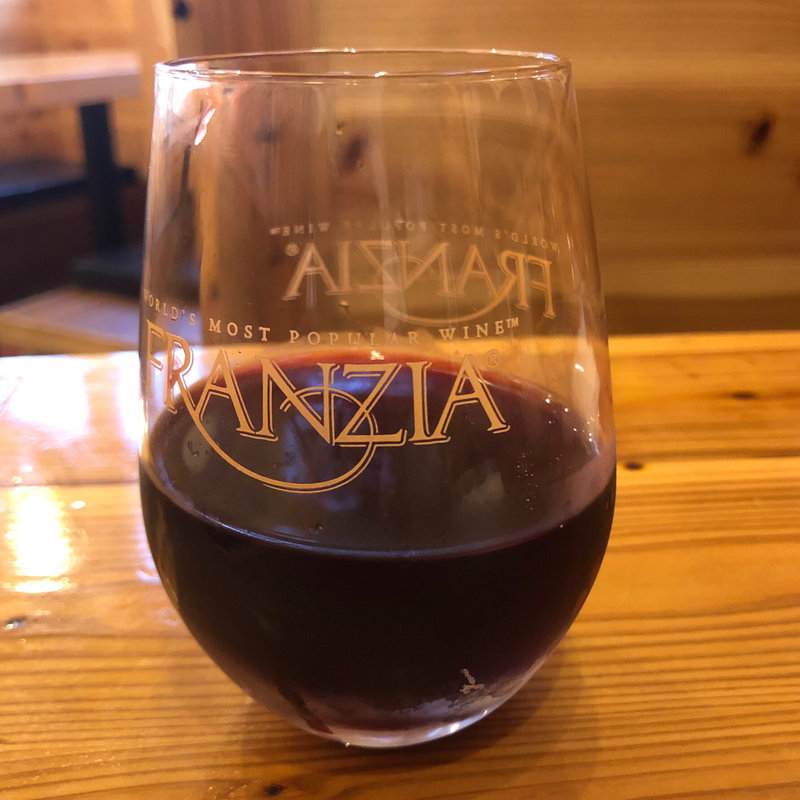 グラスワイン フランジア(赤)(海鮮屋台 おくまん 鳳駅前店)