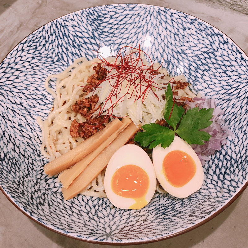 限定 みょうがだけのNIBO汁なし坦々麺(だし廊 -NIBO-)