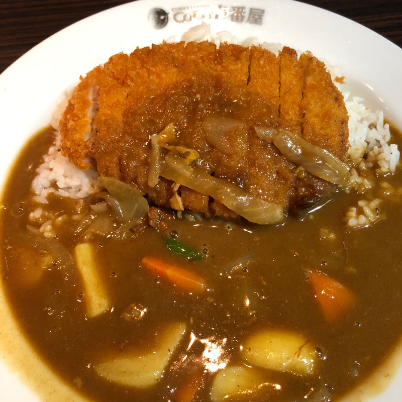 カツカレー やさい(カレーハウスCoCo壱番屋 ＪＲ天王寺駅北口店)