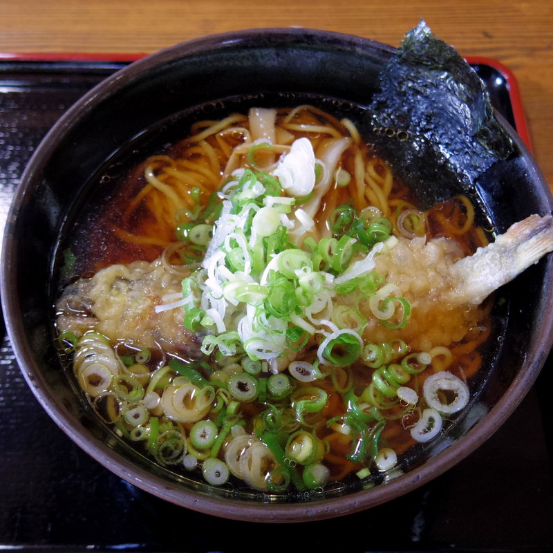 あゆ天ラーメン(ヤナ茶屋もがみ )