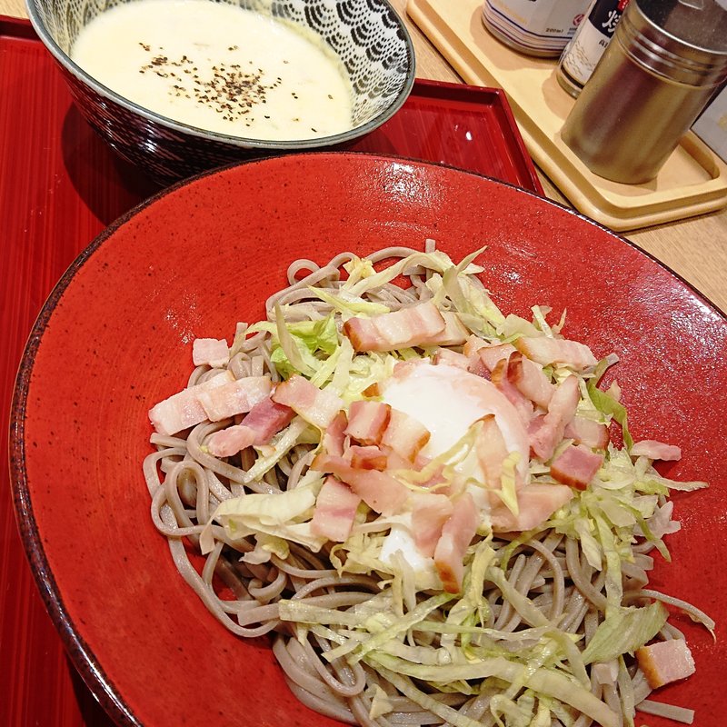 カルボナーラ(そばえもん 川崎アゼリア店)