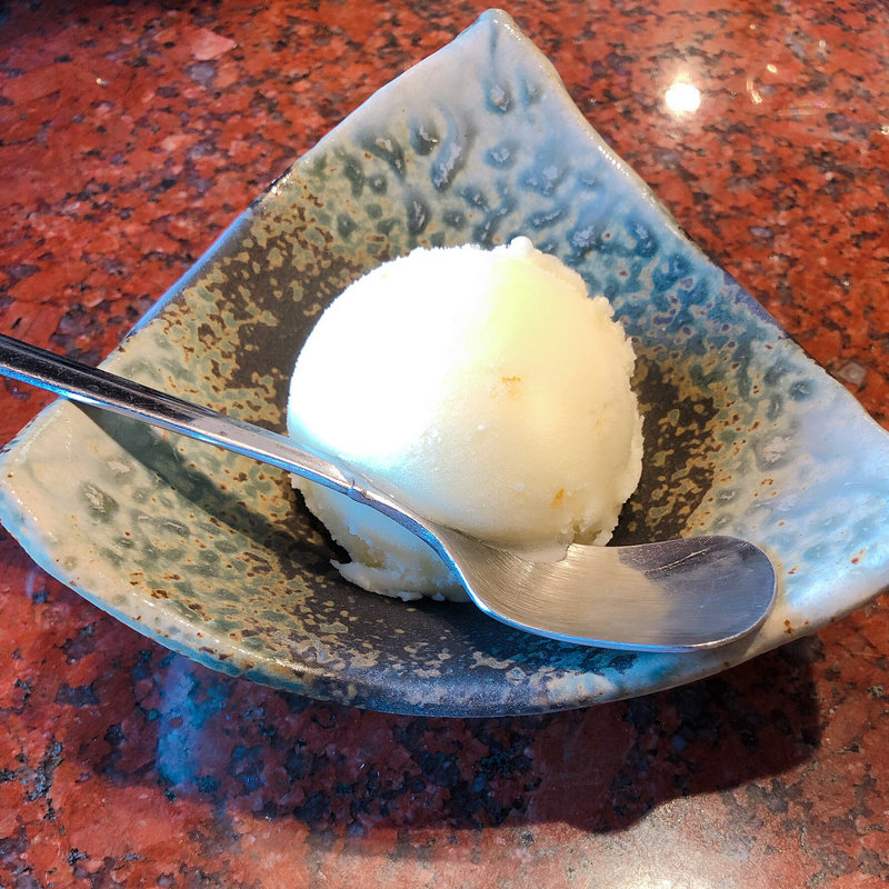 シャーベット 400円(味鉄 舞子店 黒毛和牛専門店)