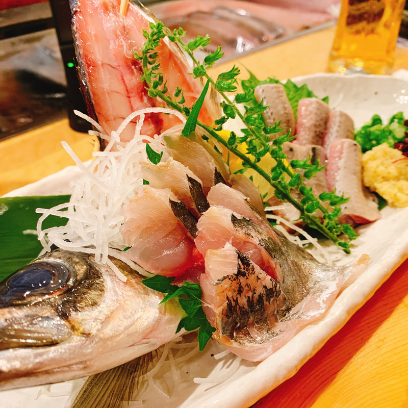 刺身おまかせ(鮨のだり半)