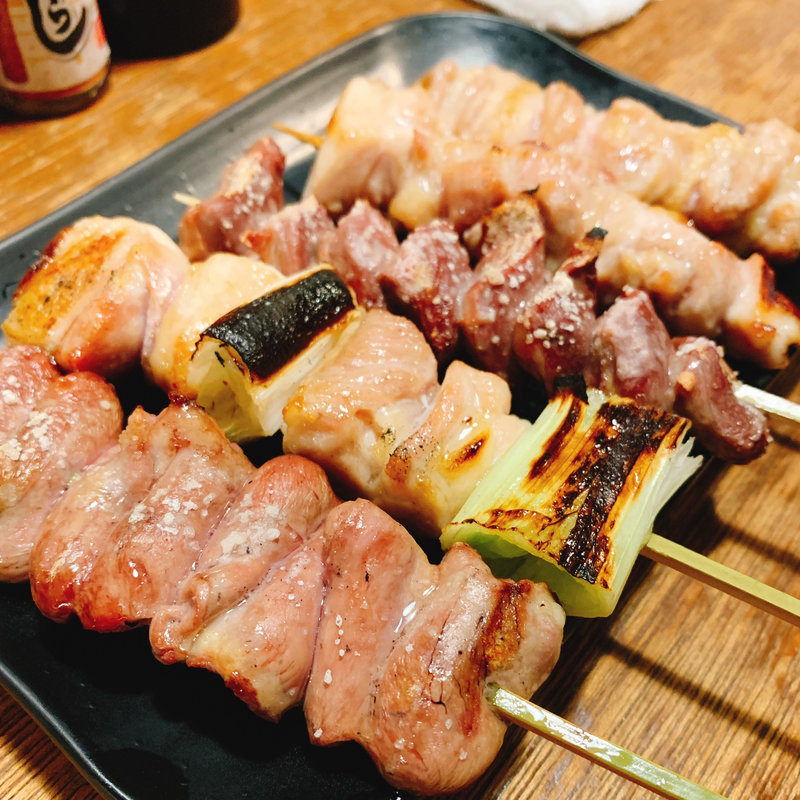 おまかせけんみ鶏の焼き鳥5本セット(丸吟)