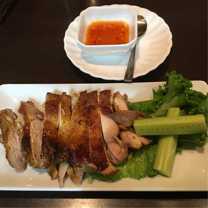 タイ風グリルチキン(ガイ・ヤーン)(ガパオ)