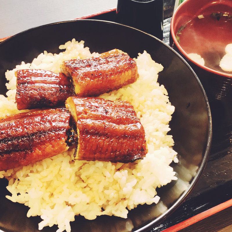 うな丼(資さんうどん 博多千代店)