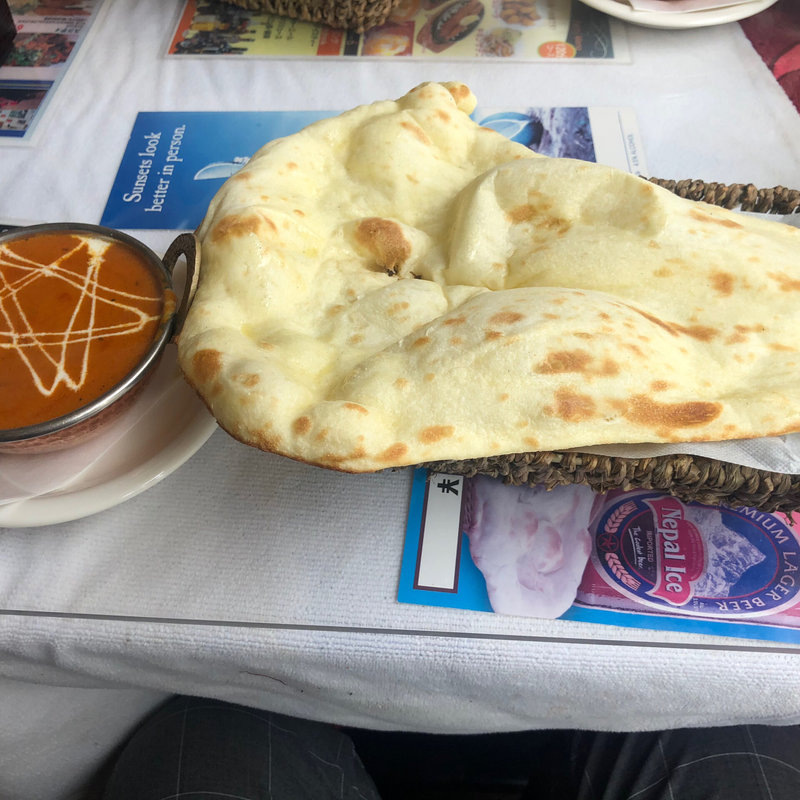 Aセットチキンカレーナン(スパイス シックス)