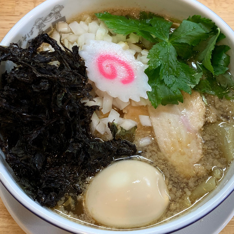 煮干特製そば(中華そば ムタヒロ 錦糸町店)