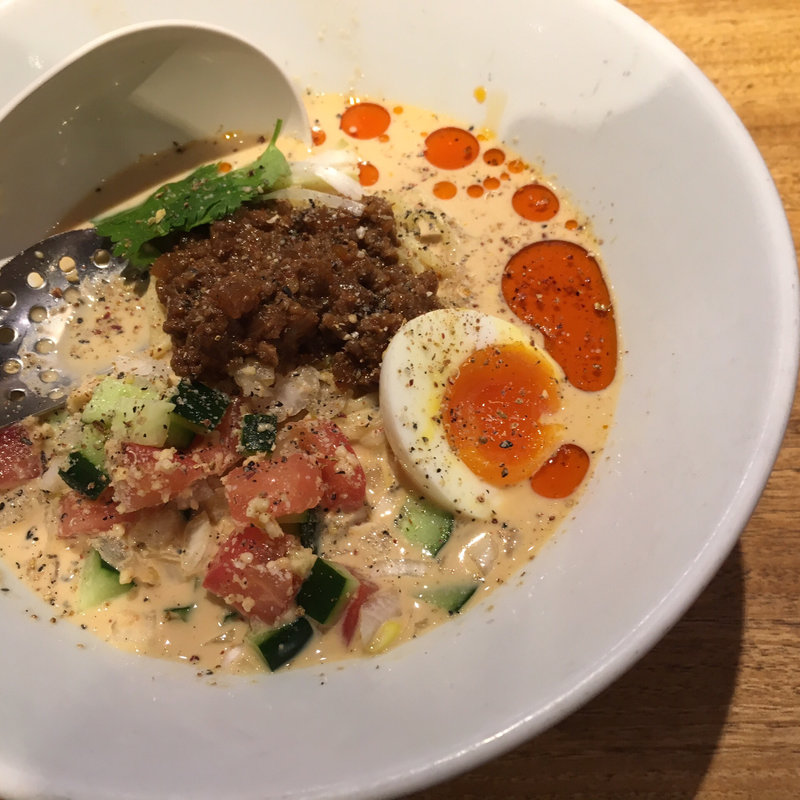 冷やし担々麺(一風堂 札幌狸小路店)