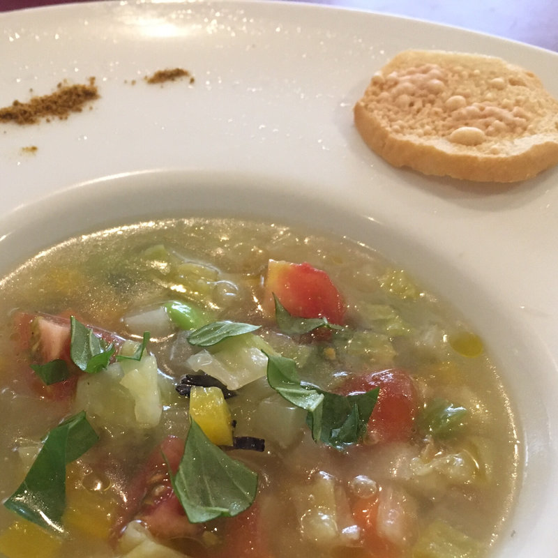 コースのスープ(ビストロ プロスペレ アンサンブル)