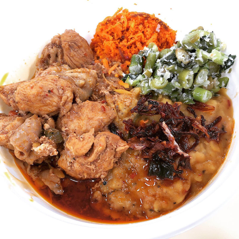 スリランカチキンカレープレート(イベントバージョン)(アフターグロウ)