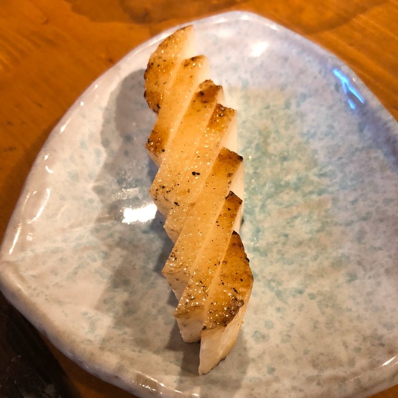 山芋の炭火焼(焼鳥 赫色)